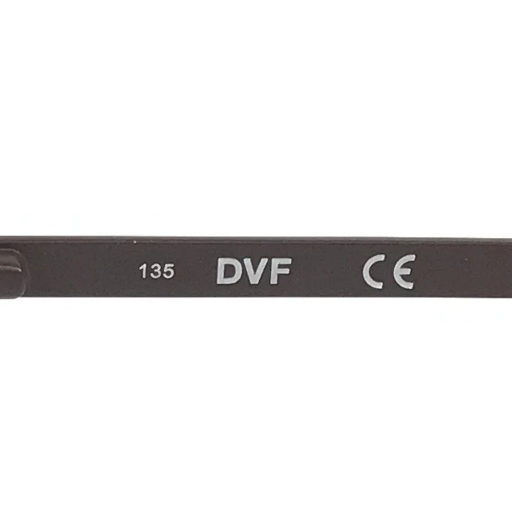 Diane Von Furstenberg Eyeglasses Frames DVF8056 210 Brown Cat Eye 52-17-135